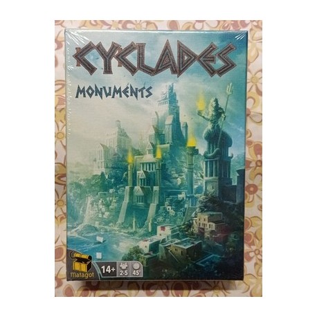 CYCLADES 1a edizione Monuments - Espansione Tavolo in Italiano - Asmodee Matagot