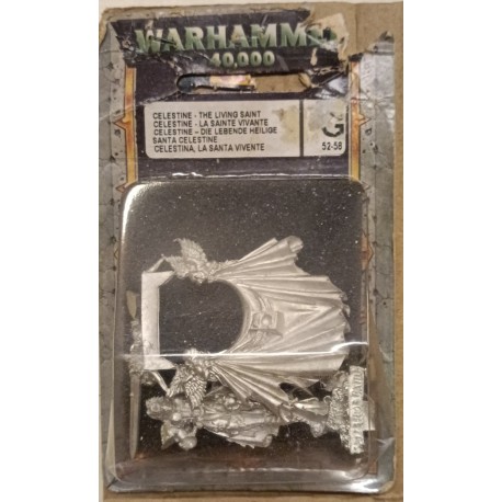 Warhammer 40K Sisters of Battle Metal Celestine the Living Saint - metal oop