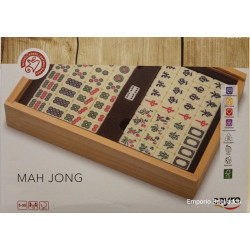 Mah Jong mini in cassetta di legno - Cayro - dim. 27x20 cm.