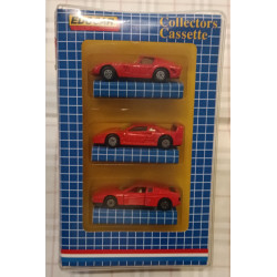 Ferrari 3 cars set - F50 Testarossa GTO - 1/64 EDOCAR