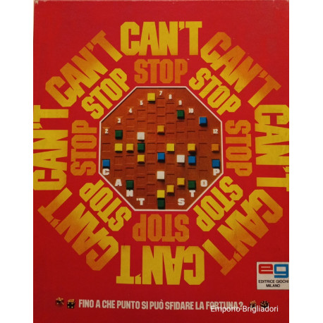 Can't Stop Gioco da Tavolo in Italiano Editrice Giochi '80 EG