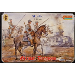 German Dragoons WWI Figures Soldatini 1/72 Art0045 Strelets