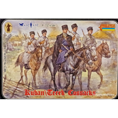 Kuban Terek Cossacks WWI Figures Soldatini 1/72 Art0073 Strelets