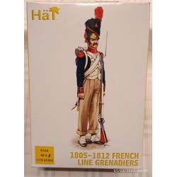 French Napoleonic Line Grenadiers 1805-1815 1:72 Hat Soldatini Figures n.8166