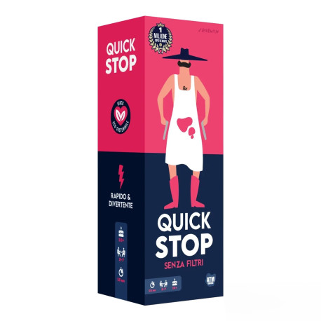 Quickstop Senza Filtri - Gioco in italiano - Asmodee
