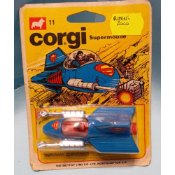 Superman DC Comics Supermobile Die Cast Model  1/64 Marvel '70