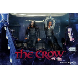 The Crow Eric Draven vs Top Dollar scene NECA Figures Collectible