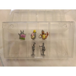 Contenitore DATHO trasparente in plastica 12 posti adatto a sorpresine KINDER