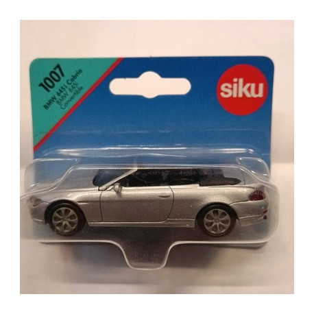 Modellini di auto Siku "serie 1000" 1/55 BMW645i CABRIO art.1007