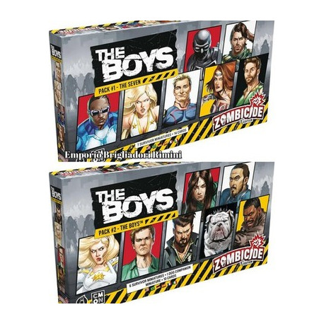 Zombicide The Boys Pack 1+2 espansioni Gioco Da Tavolo in Italiano CMON Asmodee
