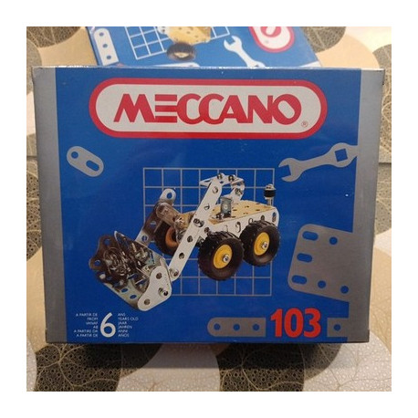 Meccano RUSPA Costruzioni in Metallo N 103 VINTAGE anni 90