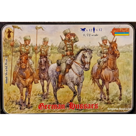 German Hussars WWI Figures Soldatini 1/72 Art0060 Strelets
