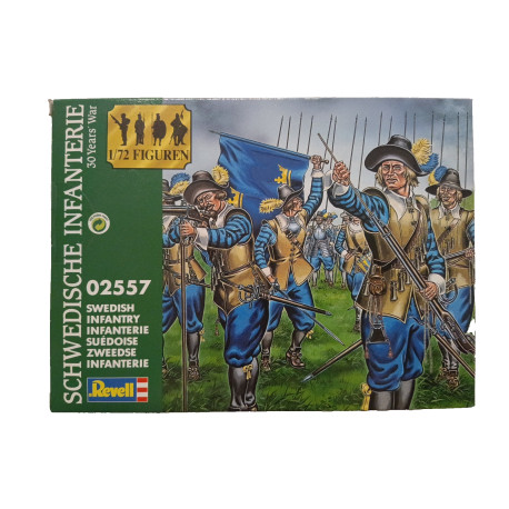 SWEDISH INFANTRY 30 Years War - plastic miniatures soldatini 1:72 Revell 02557