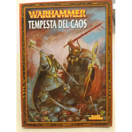 WARHAMMER TEMPESTA DEL CAOS - LIBRO CAMPAGNA - GAMES WORKSHOP CITADEL GW