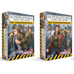 Zombicide SUPERNATURAL - PACK -1 +-2 espansioni  in Italiano CMON Asmodee