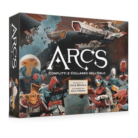Arcs – Conflitti e Collasso nell’Orlo - Gioco Da Tavolo In Italiano - MS Edizion