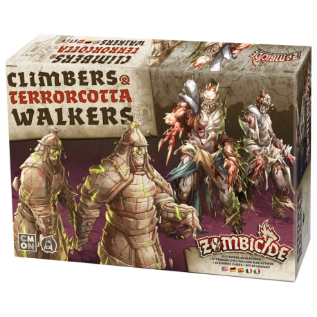 Zombicide CLIMBERS & TERRACOTTA WALKERS ESP. in Italiano CMON Asmodee