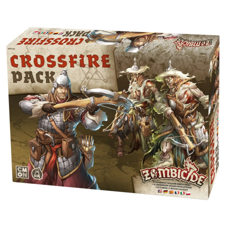 Zombicide CROSSFIRE PACK ESP. Gioco Da Tavolo in Italiano CMON Asmodee