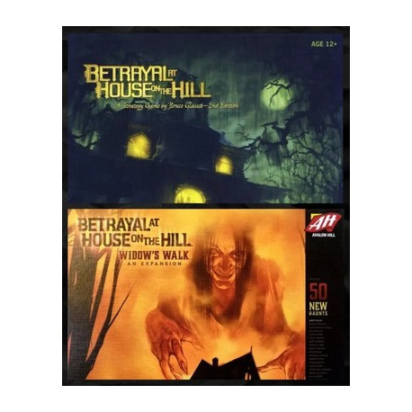 Betrayal at The House on the Hill + EXP. Widow's Walk English Avalon Hill 2 ed.