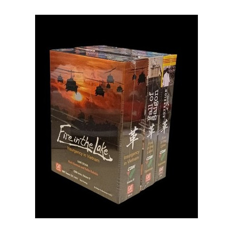 FIRE IN THE LAKE 3th.  + Fall of Saigon + Sovereign of Discord GMT GAMES ENG.