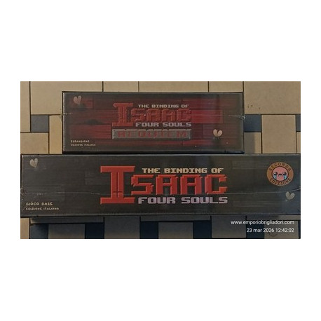THE BINDING OF ISAAC FOUR SOULS 2a EDIZIONE + ESP. REQUIEM - GIOCO ITALIANO MS