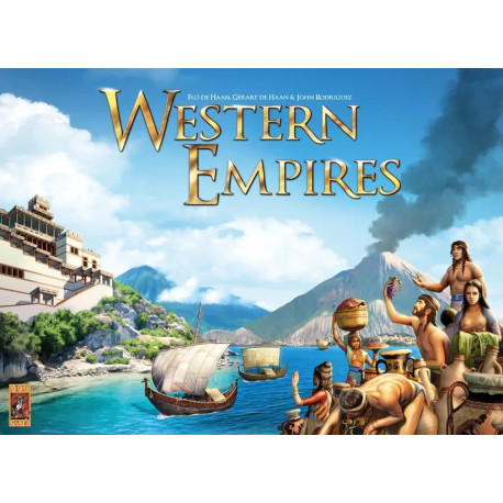 Mega Empires: The West - Boardgame in inglese - COLOSSUS GAMES - nuovo