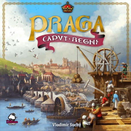 Praga Caput Regni - Boardgame in inglese - Delicious Game - nuovo