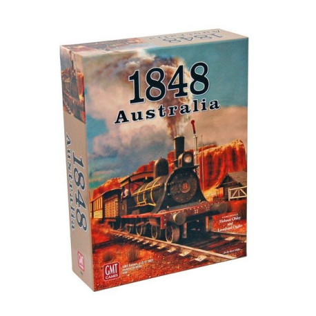 1848: Australia - Serie Ferroviara 18XX - Originale in Inglese - GMT Games