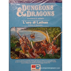 D&D Dungeons & Dragons 1983 MODULO AVVENTURA X SOLO L'ORO DI LATHAN EG