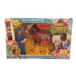 Teenage Mutant Ninja Turtles TNMT MOVIE 3 SAMURAI REBEL WAR HORSE Playmates