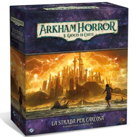 Arkham Horror LCG – La Strada per Carcosa Espansione campagna Italiano Asmodee