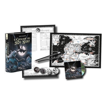 IL CAVALIERE DEL SOLE NERO - COFANETTO EDIZIONE SPECIALE - NUOVO RAVEN