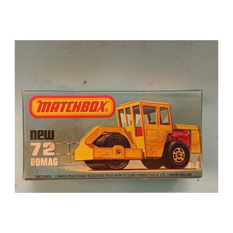 Matchbox 75 BOMAG die Cast Model 1/64 art. 72