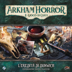 Arkham Horror LCG – L'EREDITA' DI DUNWICH Espansione INVESTIGATORI Asmodee