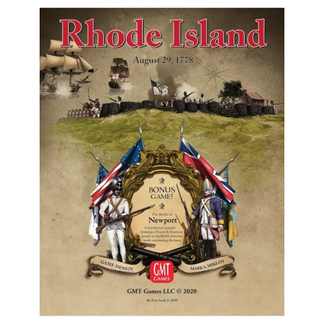 RHODE ISLAND & NEWPORT Wargame - English - GMT Games