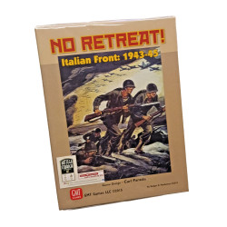 NO RETREAT: ITALIAN FRONT 43-45 - Wargame - English - GMT Games NUOVO