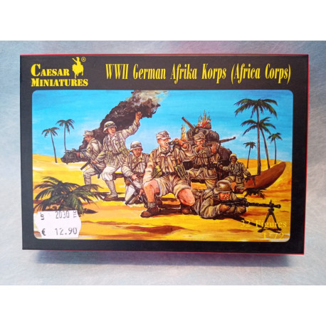 Soldatini 1/72 German Afrika Korps WWII Caesar Miniatures H070