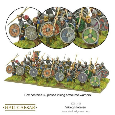 Miniature Warlord 28 mm. Serie Hail Caesar Sassoni e Vichinghi