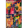 Flash Gordon Flexi Ceppi Ratti Vintage - Lotto Completo 4 PERSONAGGI - Sigillati