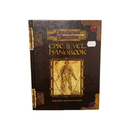D&D Dungeons & Dragons Epic Level Handbook 3.5 D20 English