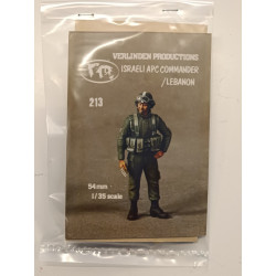 Verlinden Productions 213 Israeli APC Commander Lebanon 54mm 1/35 Kit OOP