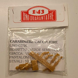 Soldatini 1/43 Carabinieri - GIS Special Forces different - Resin Kit New Italia