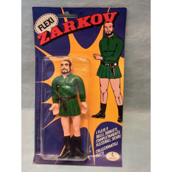 Flash Gordon Flexi Ceppi Ratti Vintage - ZARKOV 15 cm. - Sigillato MOC '80