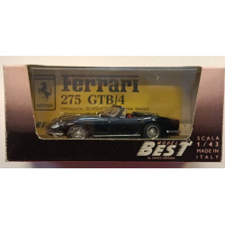 Ferrari 275 GTB/4 (Nera) Best Model - 9005 Spyder ruote a raggi