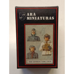 ARA Miniaturas 4608 German Tank Crew WWII - 3 Busti Metallo 1/32 (54mm) - OOP