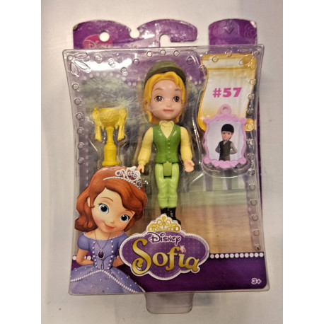 Disney Sofia la Principessa PRINCIPE JAMES Equitazione Mini Doll -57 Mattel NEW