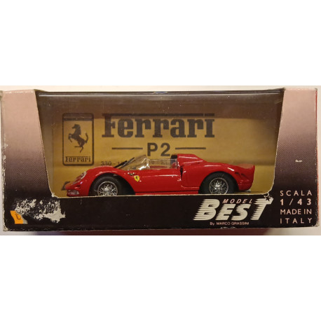 Ferrari P2 Rossa Prova - Model Best 1/43 Made in Italy - 9019