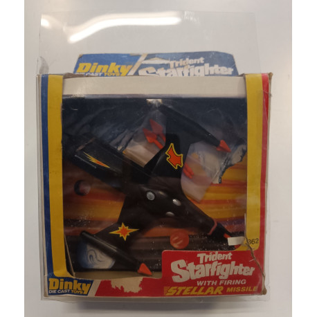 Dinky Toys 362 Trident Starfighter 1978 Vintage Boxed SCATOLA ROVINATA/SPILLATA