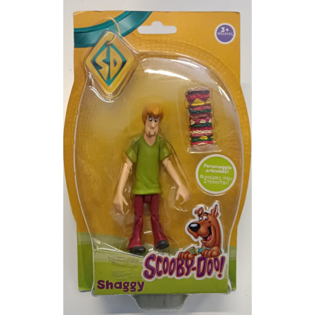 SCOOBY-DOO - SHAGGY con Hamburger Action Figure 12 cm - Giochi Preziosi