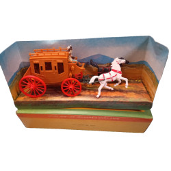 CROMOPLASTO WEST - Carro Diligenza Vintage Anni 60/70 - NUOVO in Box